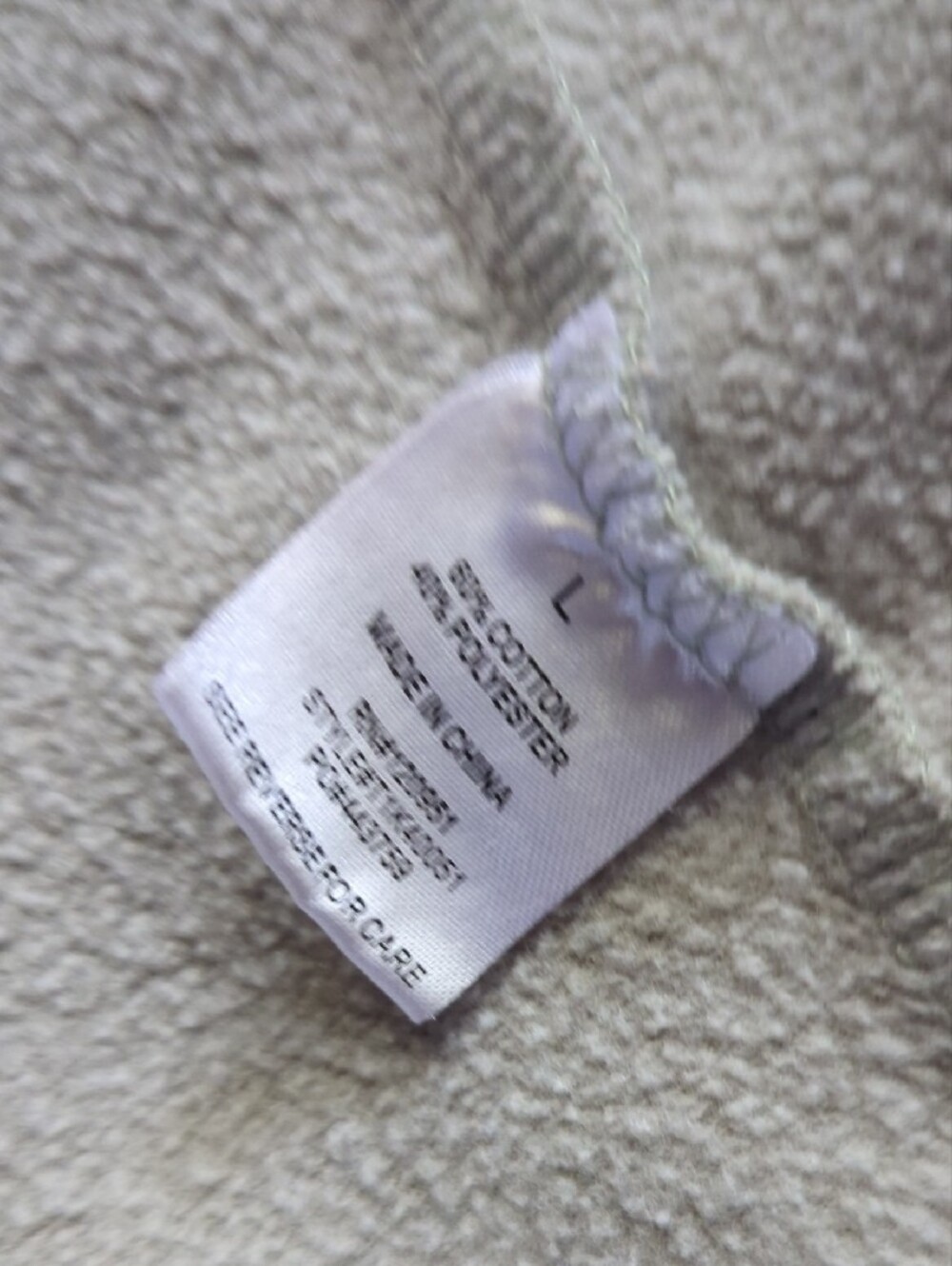 3 For $30. Olive & Oak Hooded Open-Front Sweatshirt Jacket in Light Green - Picture 5 of 8
